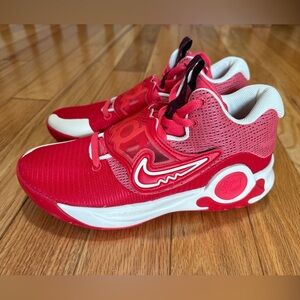 New Nike KD Trey 5 X Red Ember Glow Coconut Basketball Shoes Mens size 8